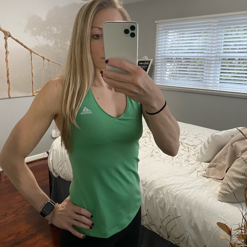 Adidas Tank Top with built in bra